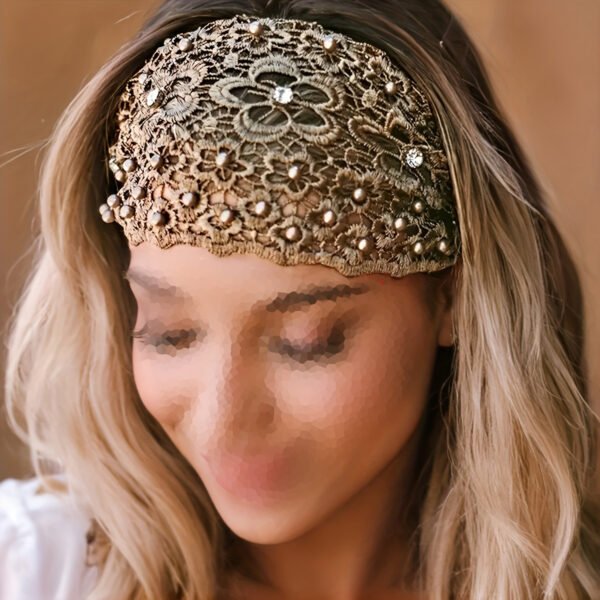 3PCS Vintage Bohemian Lace Headbands