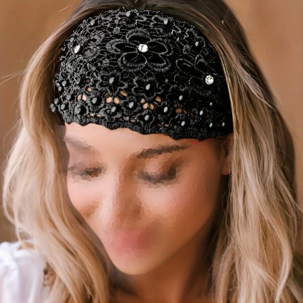 3PCS Vintage Bohemian Lace Headbands