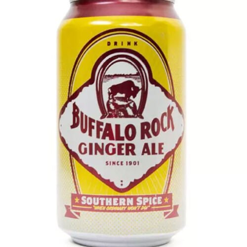 Buffalo Rock Southern Spice Ginger Ale Soda Pop, 12 fl oz 12 Pack Cans