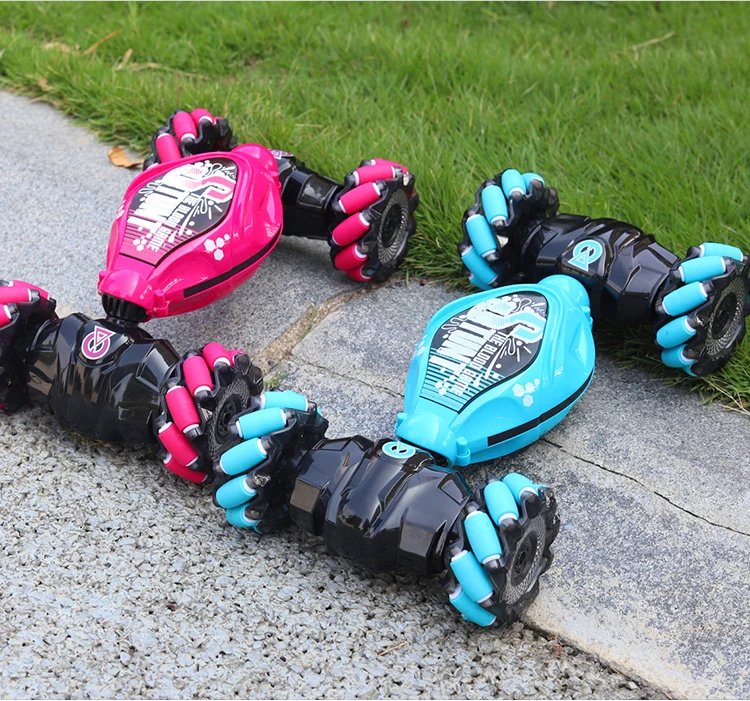 4WD 1:16 Stunt RC Car With LED Light Gesture Induction Deformation Twist Climbing Radio Controlled Car Electronic Toys for Kids