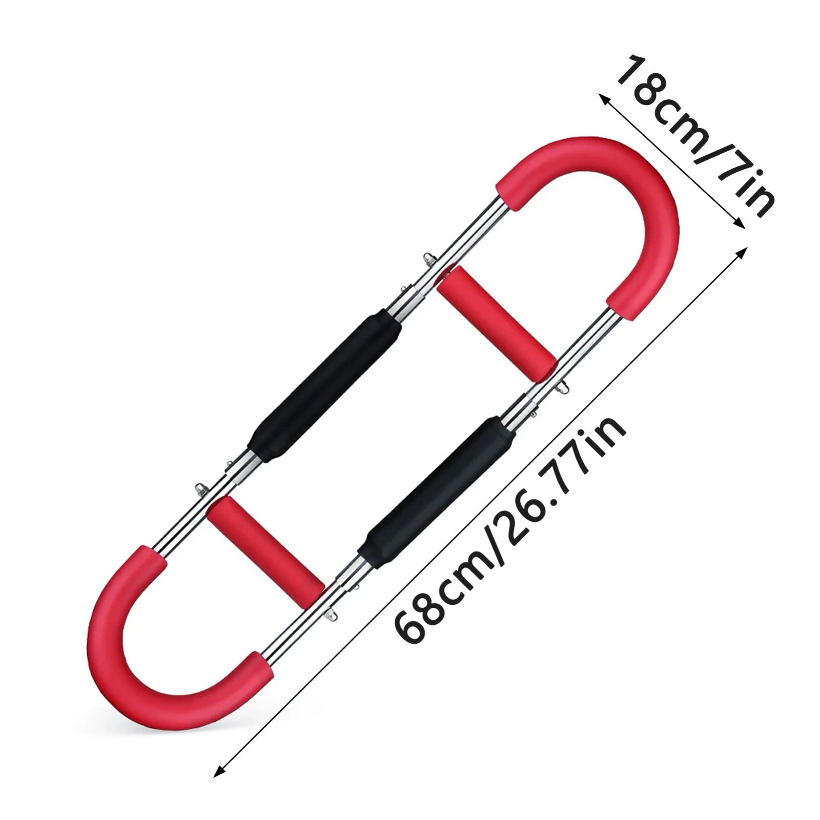 u shape Hand Gripper Strengths Twister Arm Trainer Power Twister Bar Fitness Equipment for Men and Women Home Workout