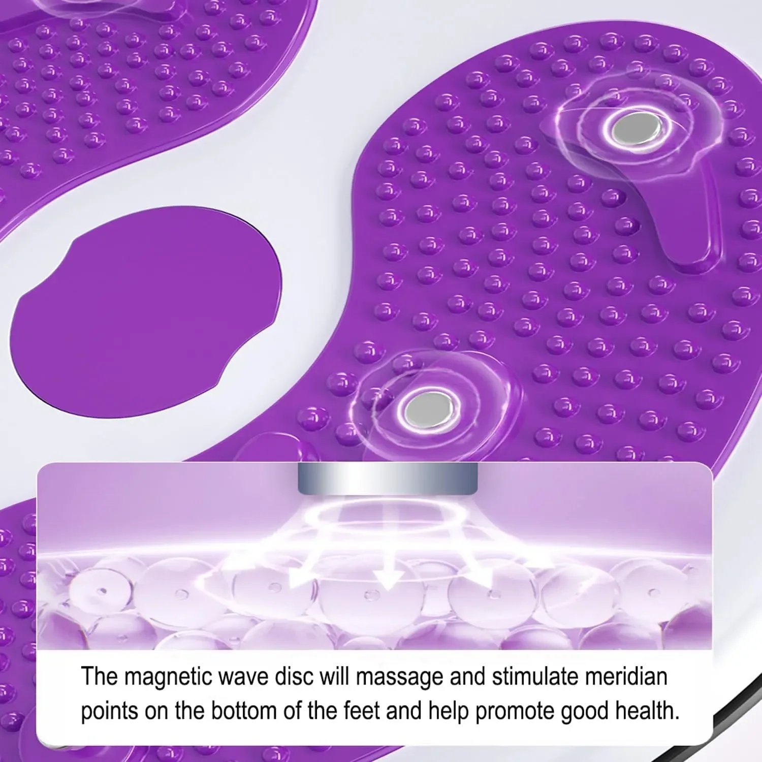 Exercise Waist Twisting Disc Foot Massage Waist Torsion Disc Fitness Equipment Portable Magnetic Tension Waist Twisting Machine