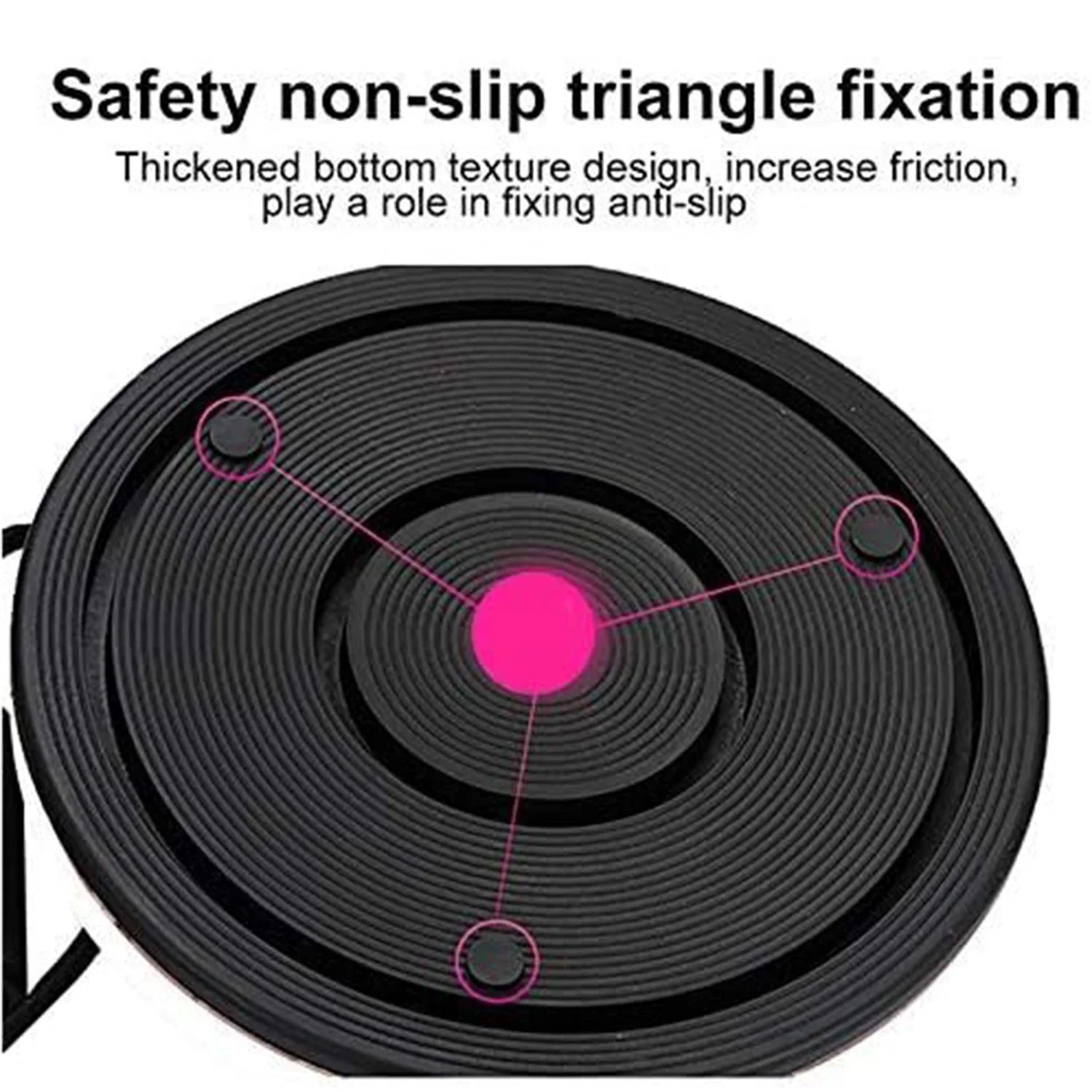 Exercise Waist Twisting Disc Foot Massage Waist Torsion Disc Fitness Equipment Portable Magnetic Tension Waist Twisting Machine