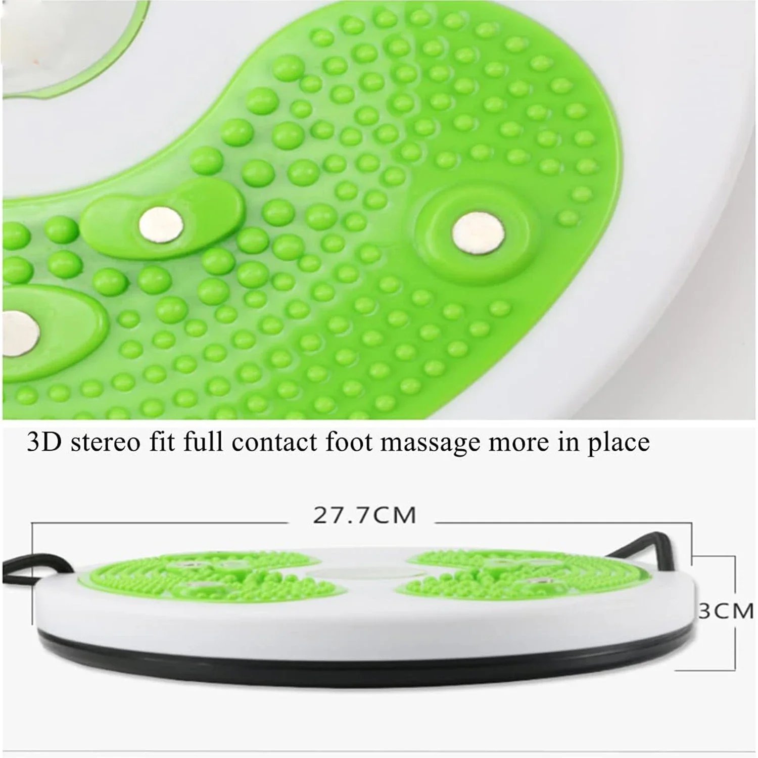 Exercise Waist Twisting Disc Foot Massage Waist Torsion Disc Fitness Equipment Portable Magnetic Tension Waist Twisting Machine
