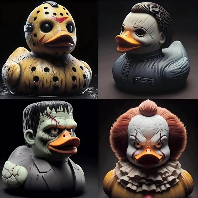 Halloween Horror Character Decoration Horror Figure Classic Horror Movie Figures Horror Ornaments Spooky Halloween Decoration