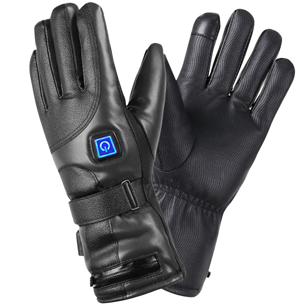 Waterproof Cold Weather Gloves 3 Temperature Levels Battery Powered Heating Gloves Hand Warmer for Outdoor Cycling Skiing Hiking