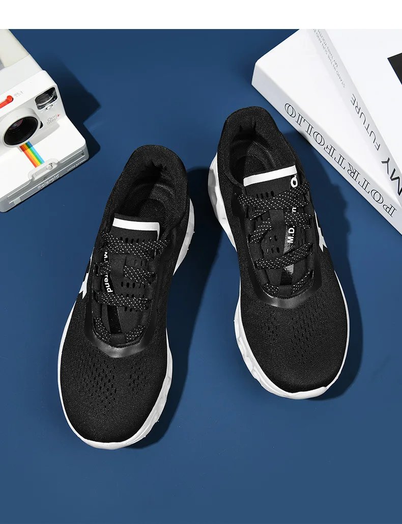 2025 New Air Shoes for Men Marathon Running Sneakers Outdoor Breathable  WalkingShoes Large Size Shoes Men Casual Sports Shoes
