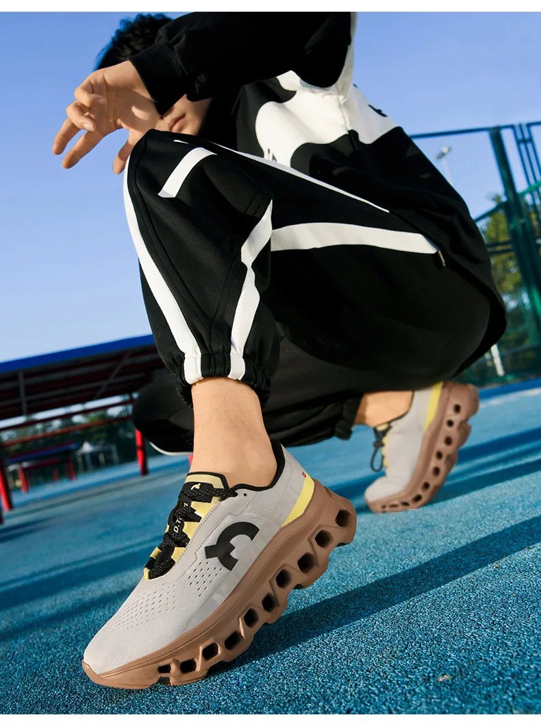 2025 New Air Shoes for Men Marathon Running Sneakers Outdoor Breathable  WalkingShoes Large Size Shoes Men Casual Sports Shoes