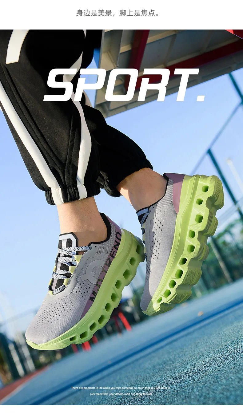 2025 New Air Shoes for Men Marathon Running Sneakers Outdoor Breathable  WalkingShoes Large Size Shoes Men Casual Sports Shoes