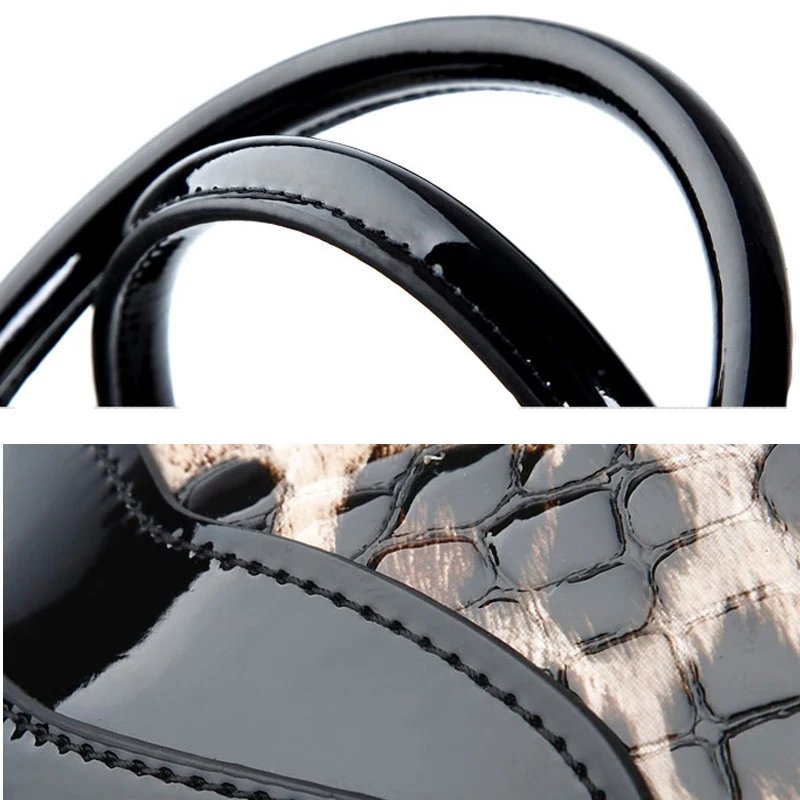 tote bag woman luxury designer bags genuine leather large Leopard Print handbags leather crossbody bag Business casual Dome Bag