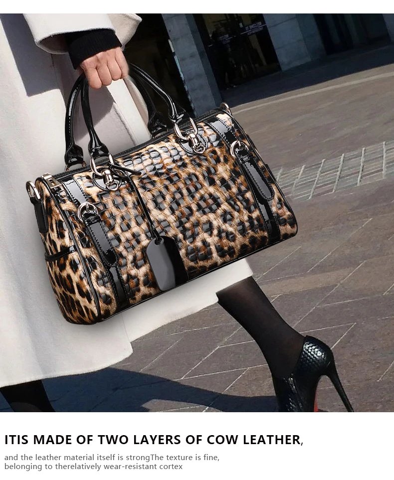 Premium Genuine Leather Bag 2025 New Type Bag Women's Texture Cowhide Handbag Large Capacity One Shoulder Crossbody Women's Bag