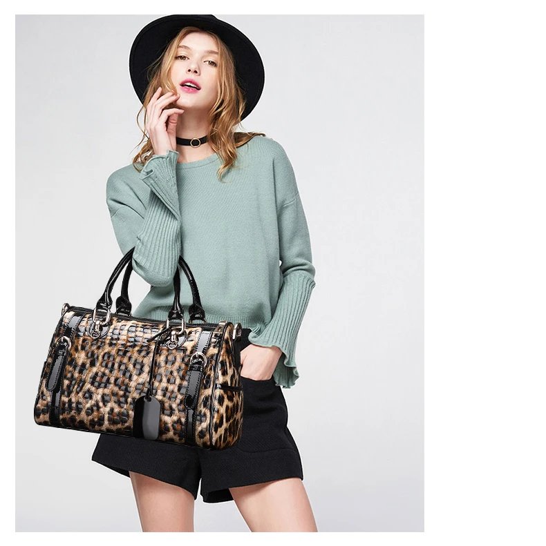 Premium Genuine Leather Bag 2025 New Type Bag Women's Texture Cowhide Handbag Large Capacity One Shoulder Crossbody Women's Bag