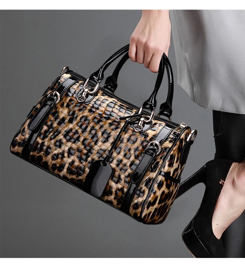 Premium Genuine Leather Bag 2025 New Type Bag Women's Texture Cowhide Handbag Large Capacity One Shoulder Crossbody Women's Bag