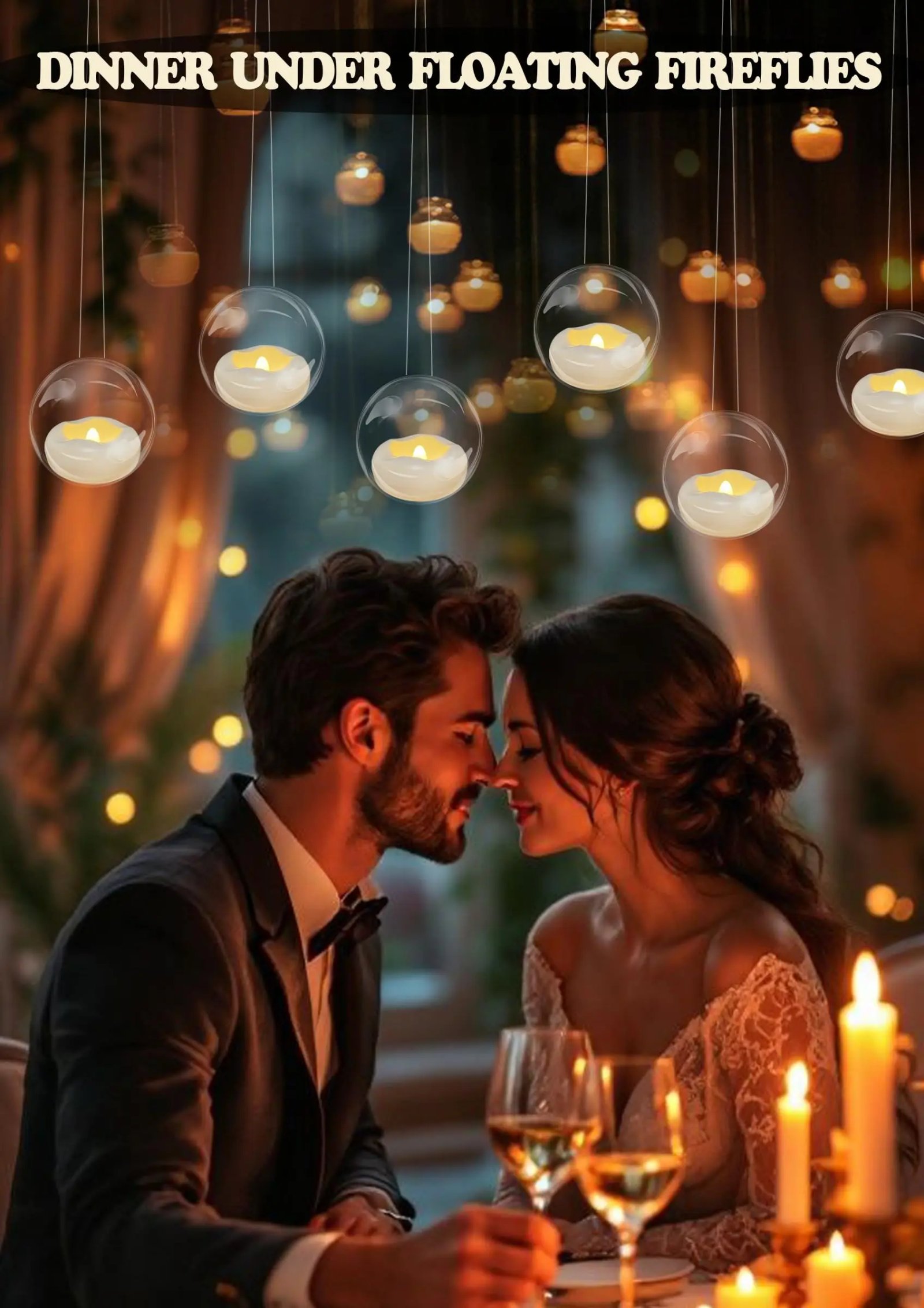 12-100PCS Flameless Floating Candles for Centerpieces Wedding LED Tealight 5.5/7.5CM Battery Operate Float Candle Pool Spa Decor