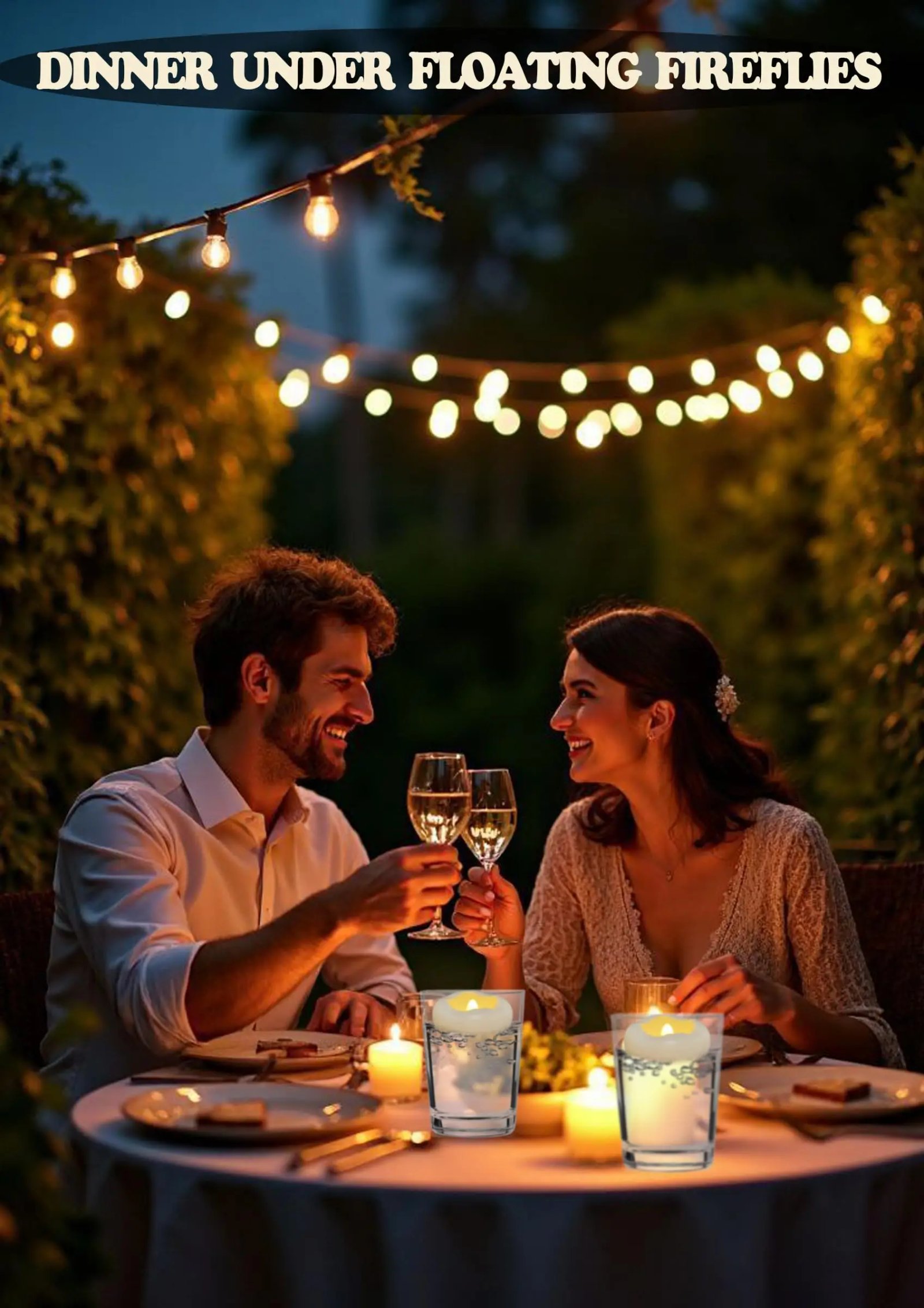 12-100PCS Flameless Floating Candles for Centerpieces Wedding LED Tealight 5.5/7.5CM Battery Operate Float Candle Pool Spa Decor
