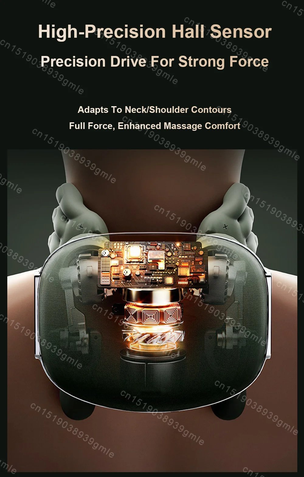 Finger Pressure Neck Massager Heated Back and Shoulder Massager Electric Kneading Neck Deep Massage Muscle Relax Finger Pressure Neck Massager Heated Back and Shoulder Massager Electric Kneading Neck Deep Massage Muscle Relax