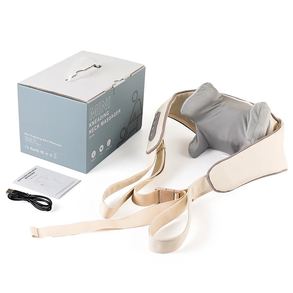 Foreverlily Wireless Neck And Back Massager Neck And Shoulder Kneading Massage Shawl Neck Cervical Relaxing Trapezius Massager Foreverlily Wireless Neck And Back Massager Neck And Shoulder Kneading Massage Shawl Neck Cervical Relaxing Trapezius Massager