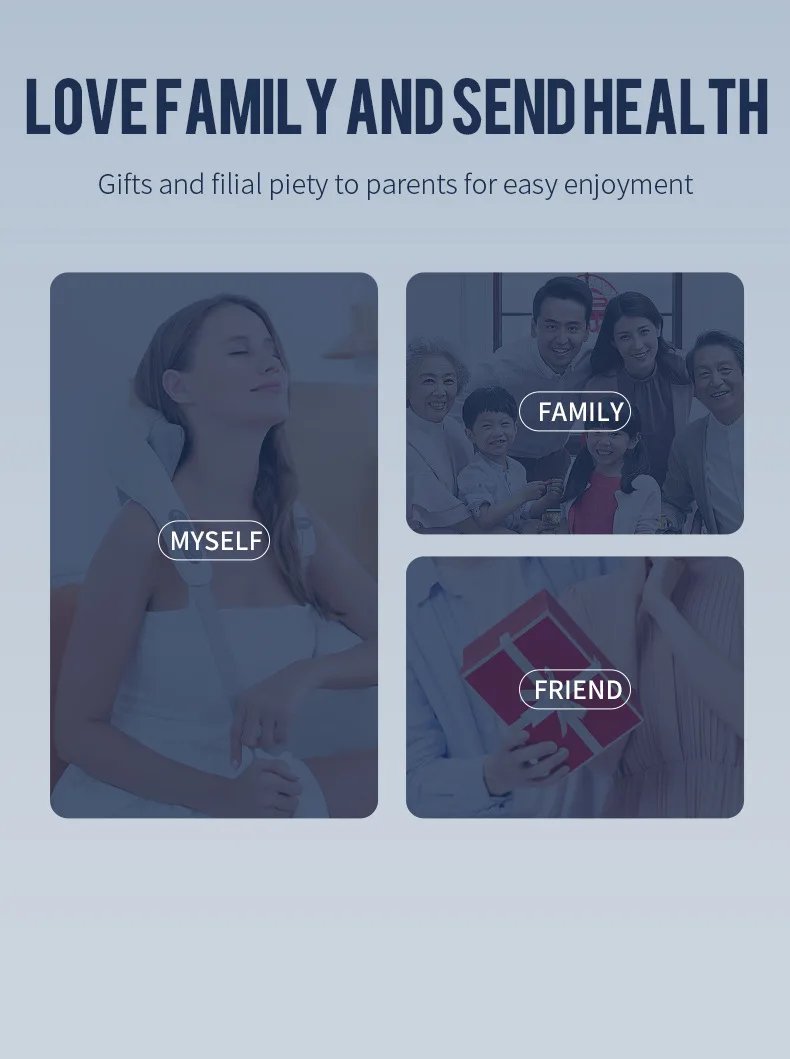 Foreverlily Wireless Neck And Back Massager Neck And Shoulder Kneading Massage Shawl Neck Cervical Relaxing Trapezius Massager Foreverlily Wireless Neck And Back Massager Neck And Shoulder Kneading Massage Shawl Neck Cervical Relaxing Trapezius Massager